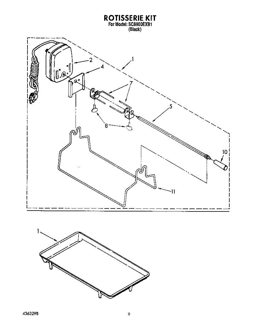 Rotisserie kit