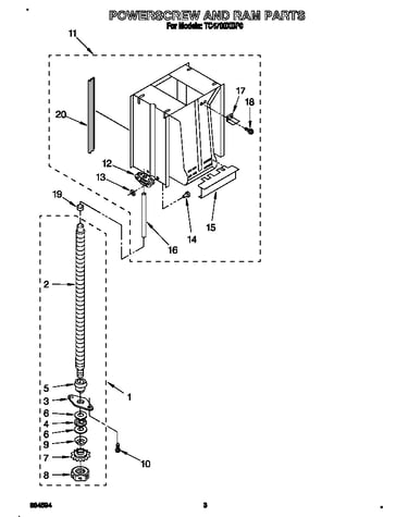 Powerscrew and ram