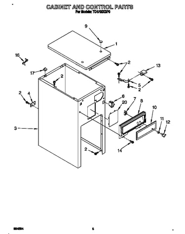 Cabinet and control