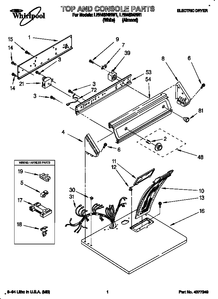 TOP AND CONSOLE