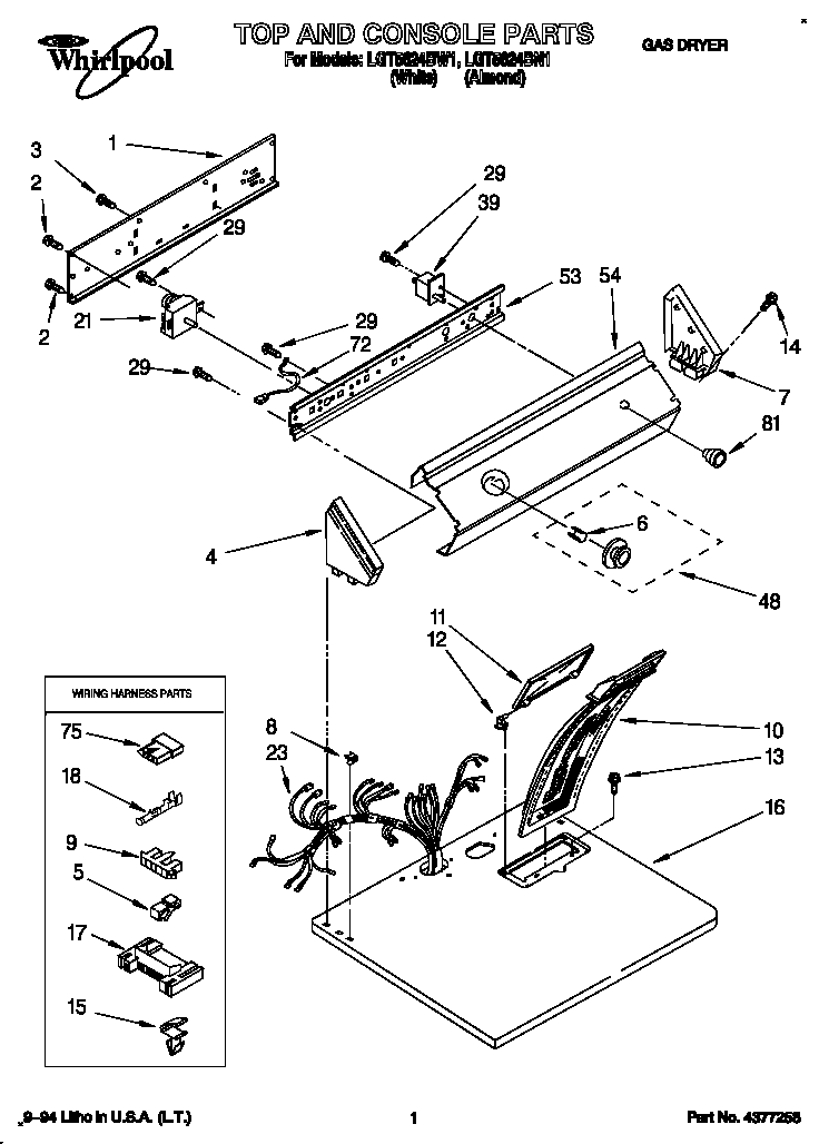 TOP AND CONSOLE