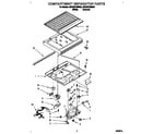 Whirlpool 4ET20ZKXBW00 compartment separator diagram