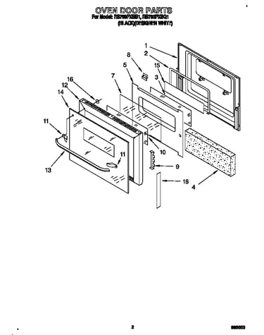 Oven door