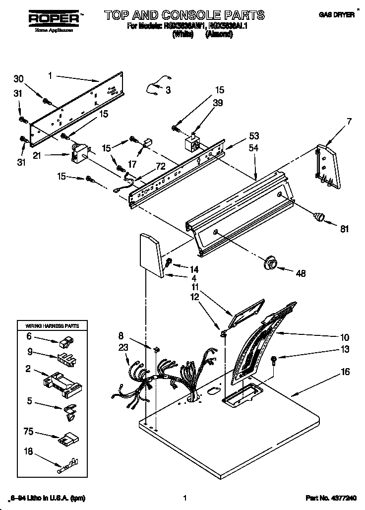 TOP AND CONSOLE