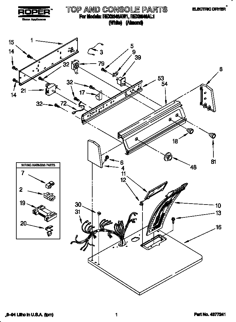 TOP AND CONSOLE