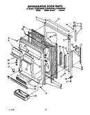 Refrigerator door