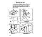 Whirlpool BHAC0830XS0 accessory kit diagram