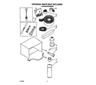 Whirlpool BHAC0830XS0 optional parts (not included) diagram