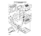KitchenAid BPAC1800AS0 air flow and control diagram