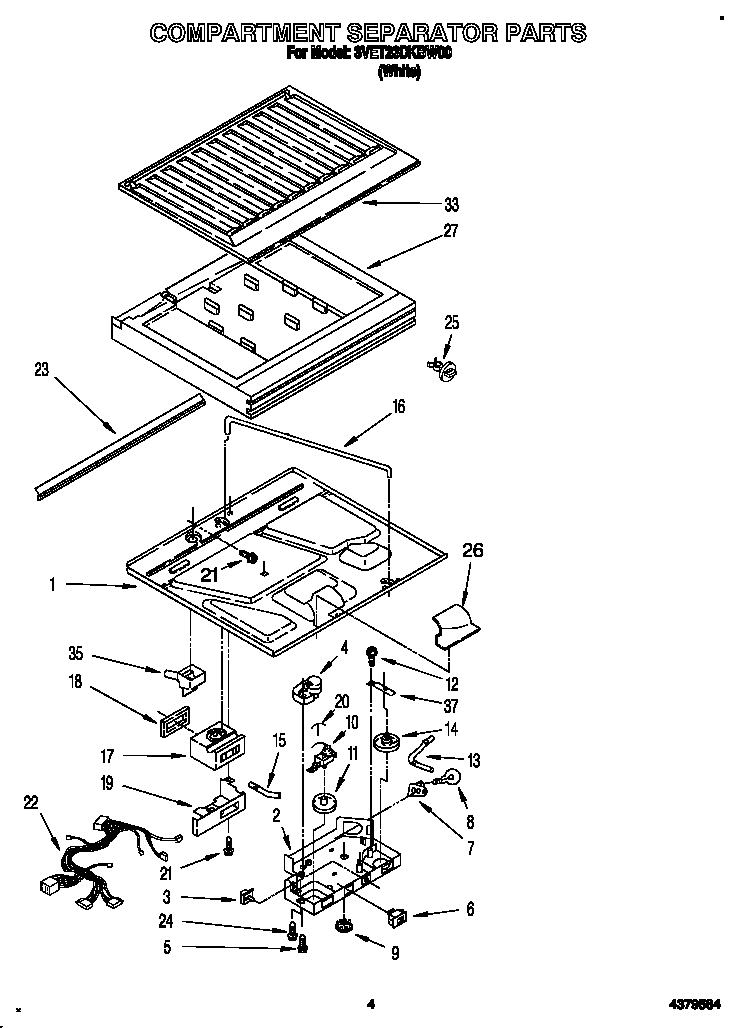 Compartment separator