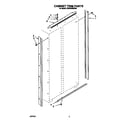 KitchenAid KSSS48MBX00 cabinet trim diagram