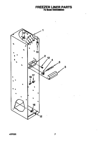 Freezer liner