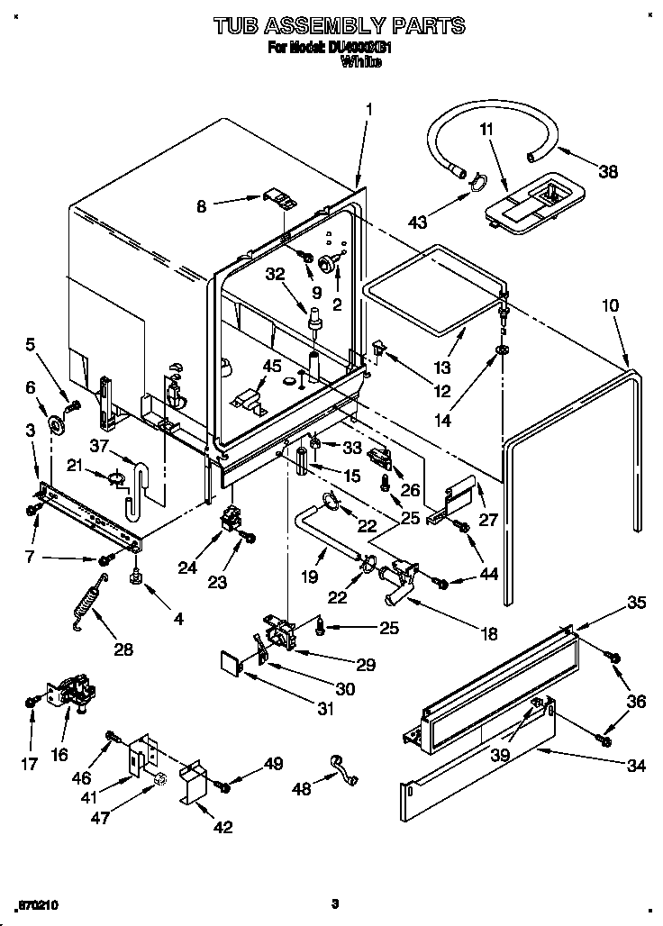 Tub assembly