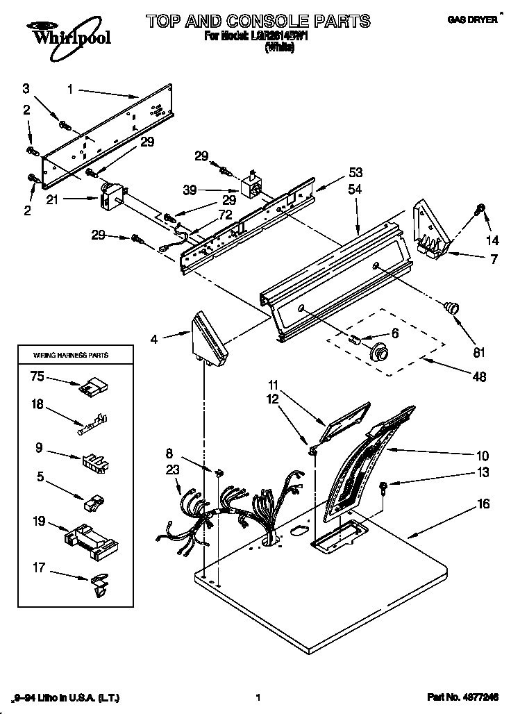 Top and console
