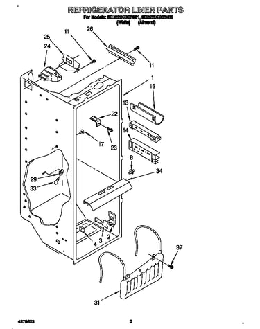 Refrigerator liner
