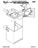 Top and cabinet