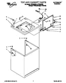 Top and cabinet