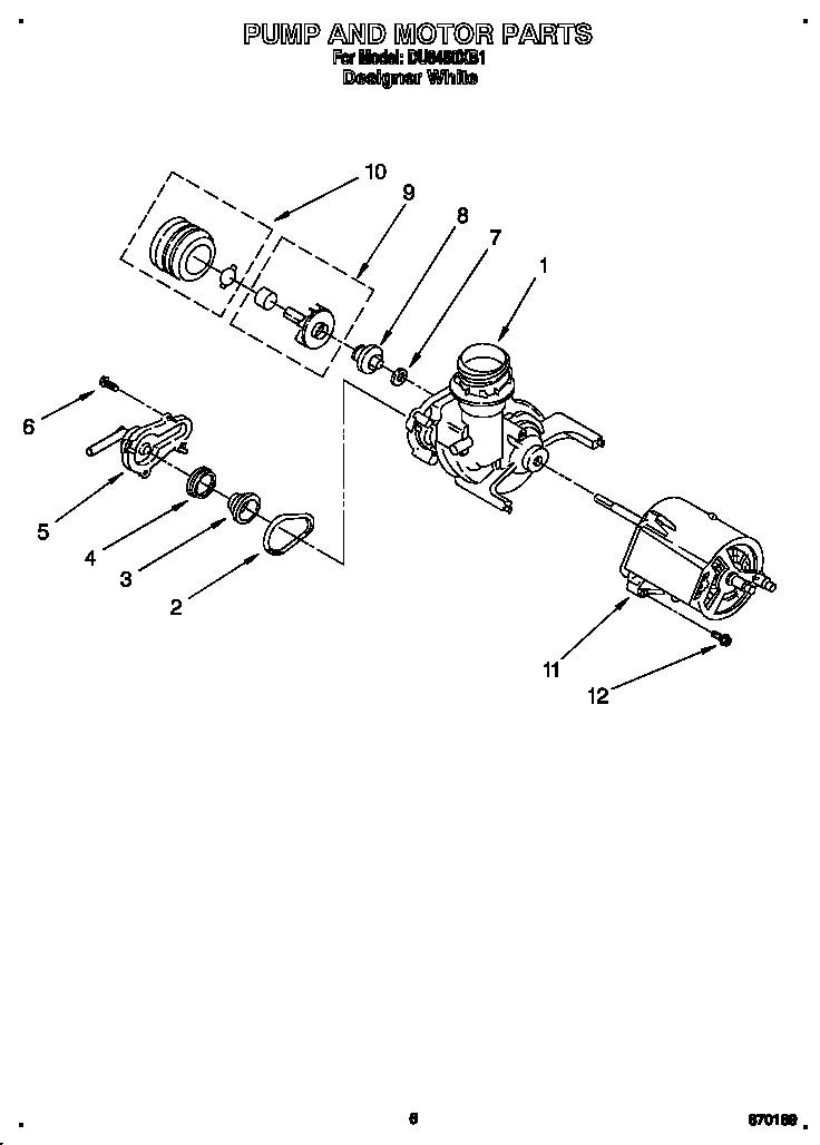 Pump and motor