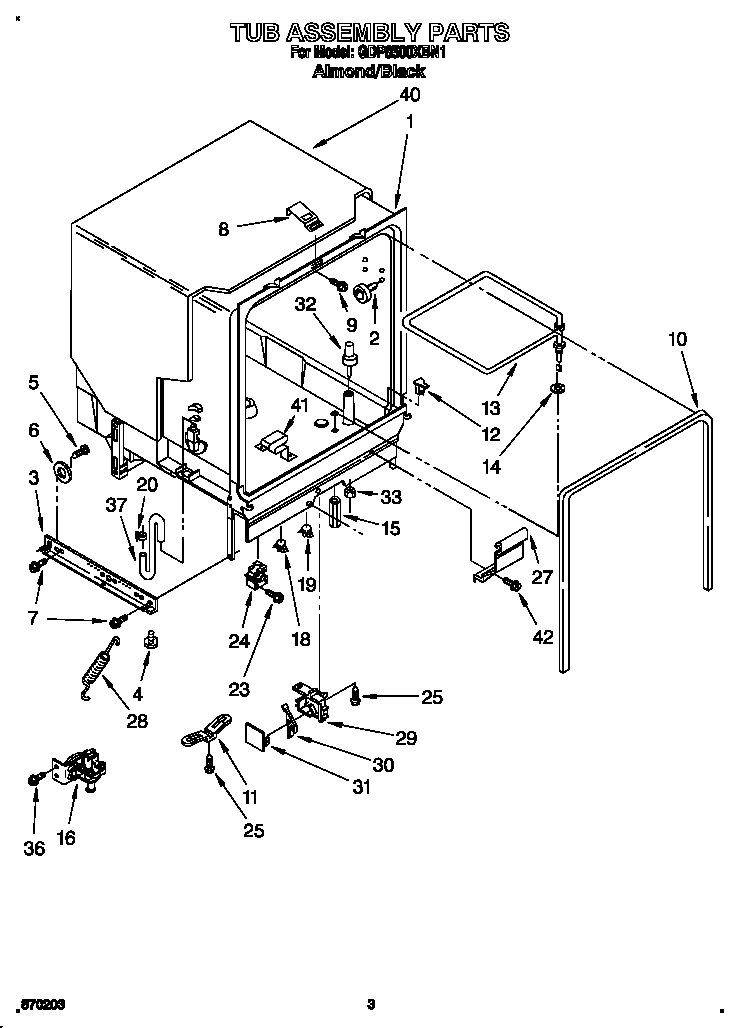Tub assembly
