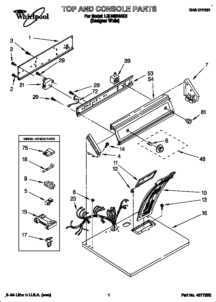 TOP AND CONSOLE