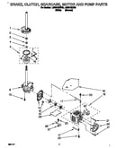 Brake, clutch, gearcase, motor and pump