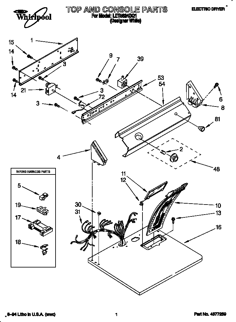 TOP AND CONSOLE