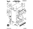 Whirlpool 3ET22DKXBW02 cabinet diagram