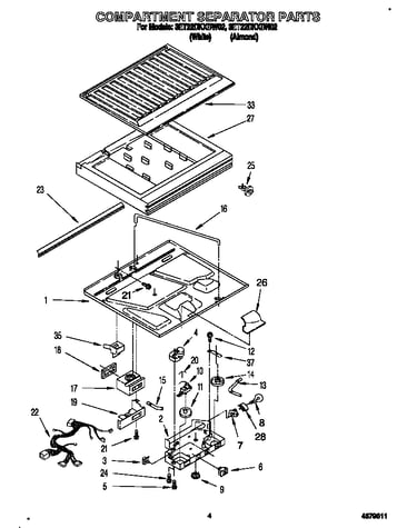 Compartment separator