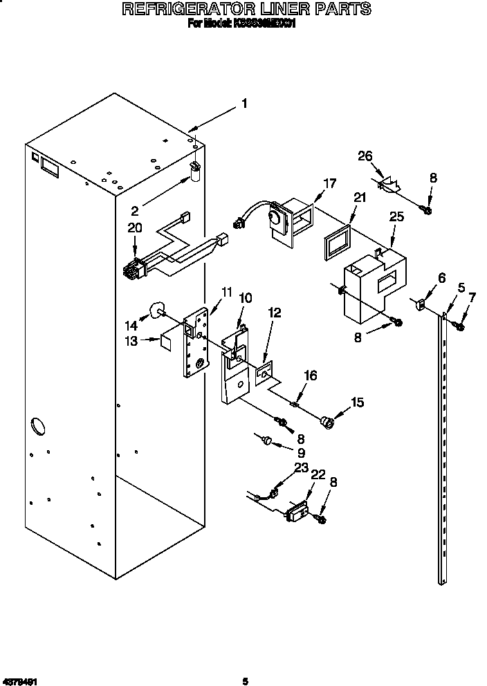 Refrigerator liner