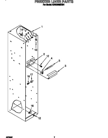 Freezer liner