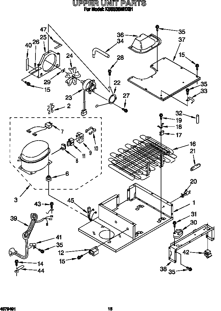 Upper unit
