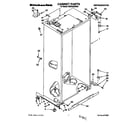 KitchenAid KSSS42DBX00 cabinet diagram