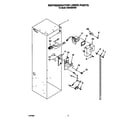 KitchenAid KSSS42DBX00 refrigerator liner diagram