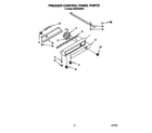 KitchenAid KSSS42DBX00 freezer control panel diagram