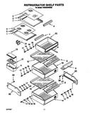 Refrigerator shelf