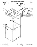 Top and cabinet