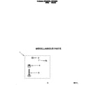 Whirlpool LST6132BW0 miscellaneous diagram
