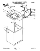 Top and cabinet
