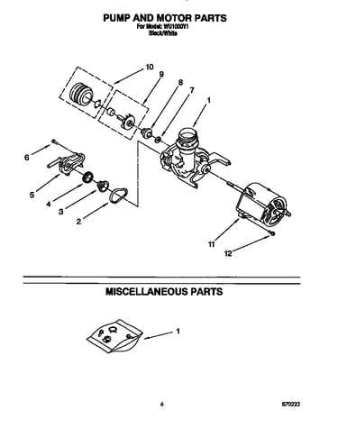 Pump and motor