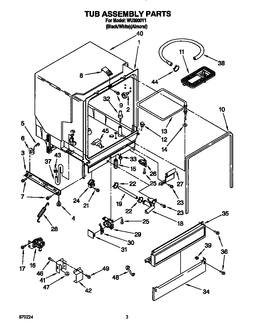 TUB ASSEMBLY