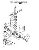 Pump and spray arm
