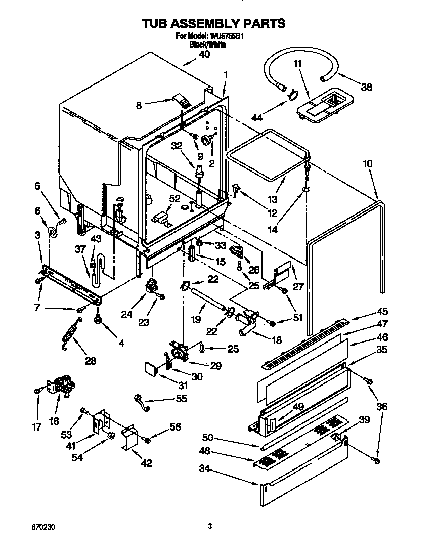 Tub assembly