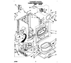 Whirlpool LGC6848AW2 cabinet diagram