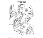 Whirlpool LGR6848AW1 bulkhead diagram