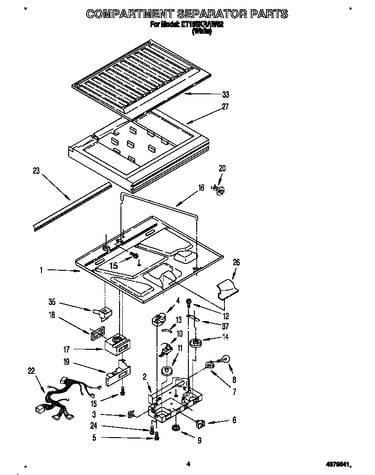 Compartment separator