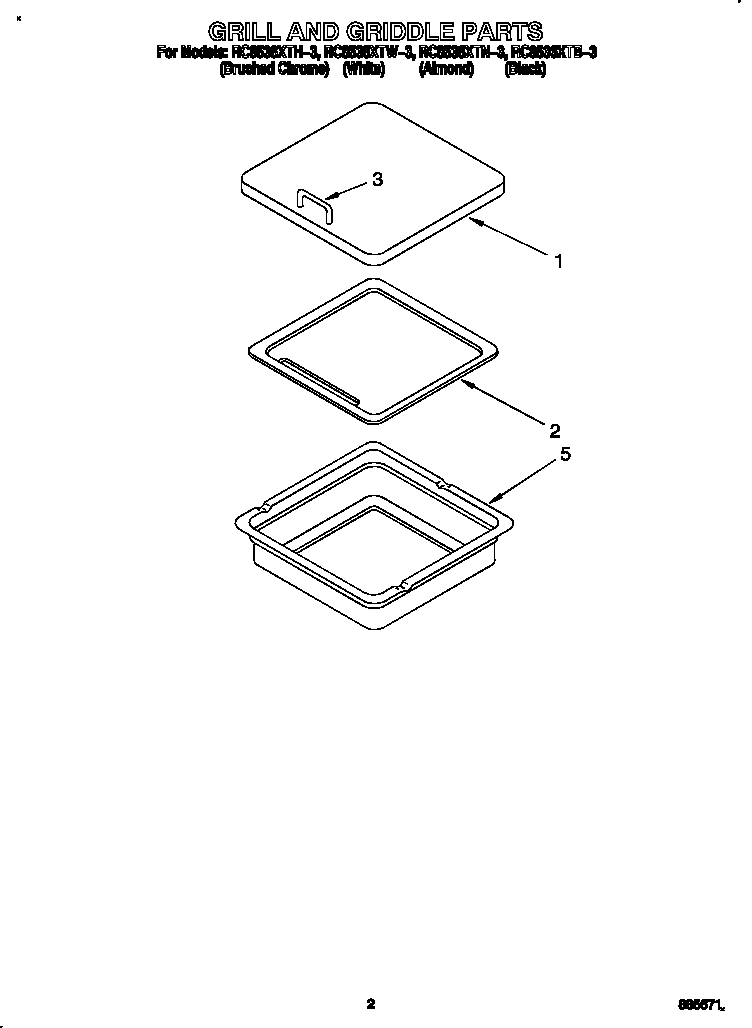 Grill and griddle