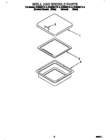 Grill and griddle