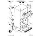 Whirlpool 8ET22DKXBW00 cabinet diagram