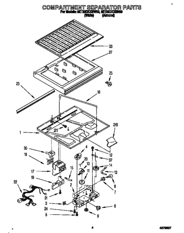 Compartment separator