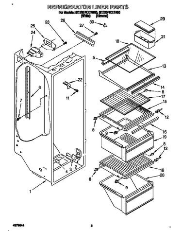 Refrigerator liner